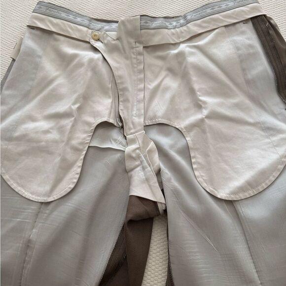 Zanella Handcrafted  Satorial  Mens Trousers in Brown. Size 36. Made in Italy. - Picture 7 of 9